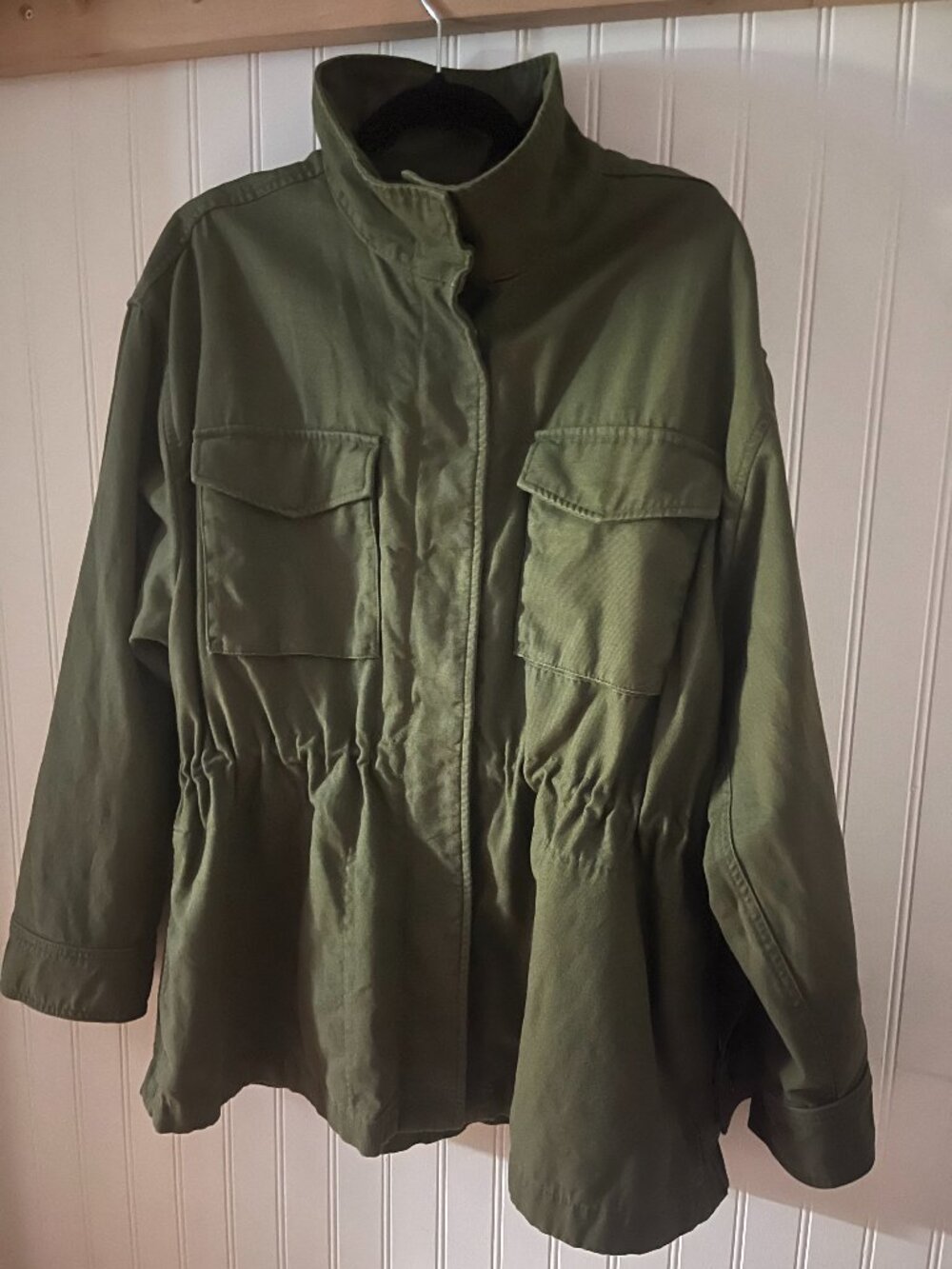 Gap-Utility Jacket, Olive Green, L